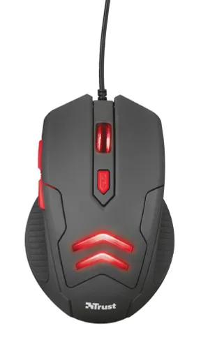 Myszka gamingowa Trust Ziva Gaming Mouse Podkładka Czarny