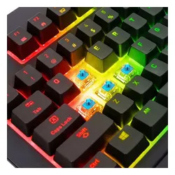 Klawiatura Thermaltake Premium X1 RGB Cherry MX Blue (KB-TPX-SSBRUS-01 )