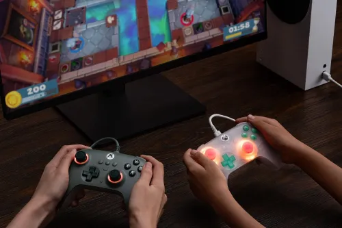Pad 8BitDo Ultimate Mini Wired Controller do Xbox, PC Przewodowy Różowy