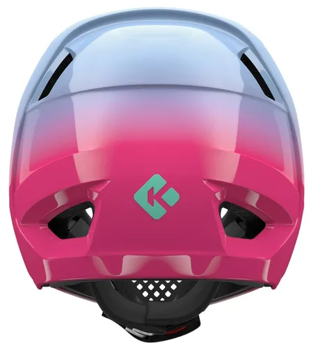 Kask rowerowy LAZER Chase KinetiCore Niebiesko-różowy Full Face (rozmiar M)