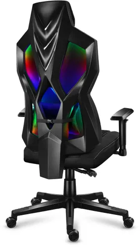 Fotel HUZARO Combat 6.2 RGB Czarny