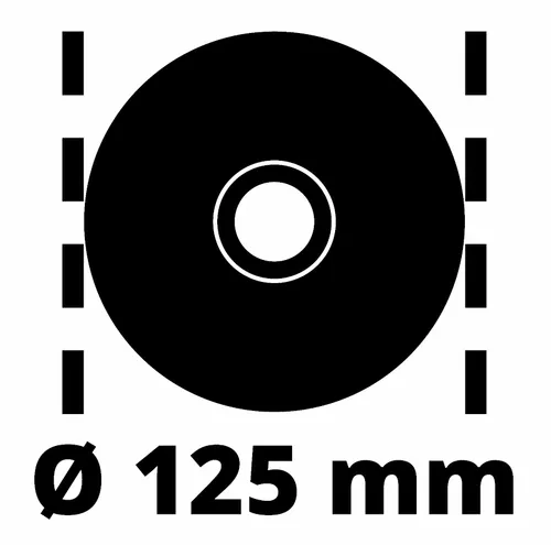 Mașină de rectificat Einhell TC-AG 125/850