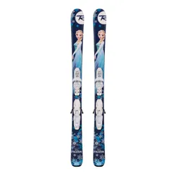 Narty dziecięce ROSSIGNOL FROZEN + wiązanie LOOK KID - X4 - Długość (cm) - 128