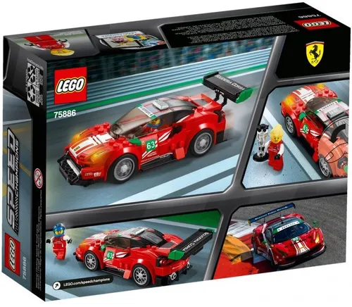 Конструктор Lego Speed Champions Ferrari 488 GT3 „Scuderia Corsa” (75886)