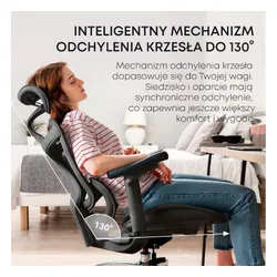 Fotel SIHOO Doro C300L Czarny