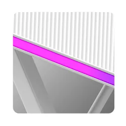 Biurko gamingowe HUZARO Hero 2.5 RGB Biały