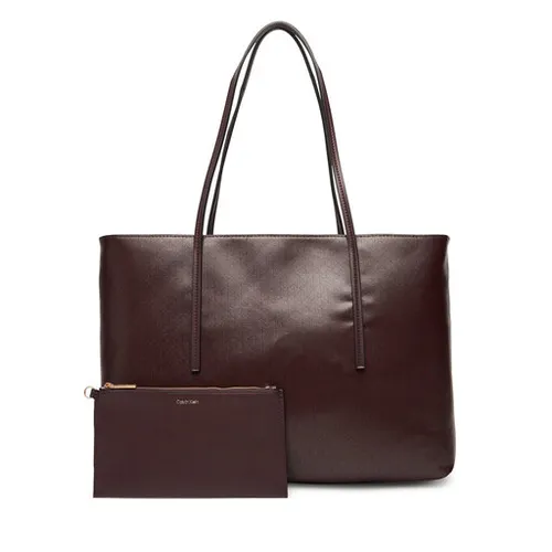 Torebka Calvin Klein Emblem Aop Tote W/ Pouch LV04F3266G
