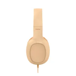 Słuchawki przewodowe Hama Fun C Nauszne Mikrofon USB-C Pomarańczowy