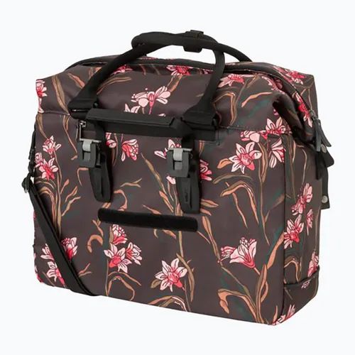 Torba rowerowa na bagażnik FastRider Nyla Shopper Single Bike Bag Trend Click'nGo 20 l flourish