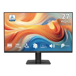 Monitor MSI Pro MP275Q E14 27" 2560x1440px IPS 144Hz 1 ms [MPRT]