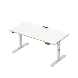 Biurko Ultradesk Pulsar 120cm Regulacja wysokości Biały