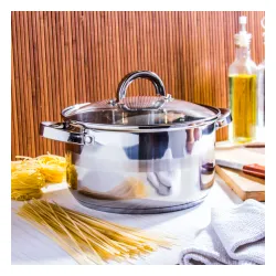 Garnek ze stali nierdzewnej z pokrywką TADAR ROGER 4 l