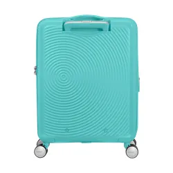 Чемодан/ручная кладь American Tourister Soundbox 55cm - Poolside Blue