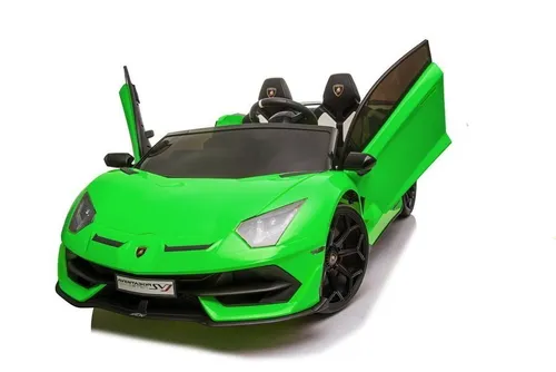Auto Na Akumulator Dla 2 Dzieci Lamborghini Aventador Drift 15Km/H 2X200W Pilot LED Eva Skóra MP3