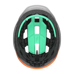 Kask rowerowy LAZER Cerro KinetiCore Biało-pomarańczowy MTB (rozmiar S)