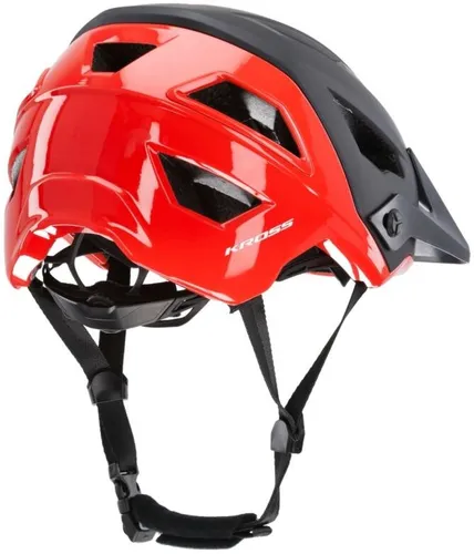 Kask rowerowy KROSS Saltare Czarny MTB (rozmiar M)