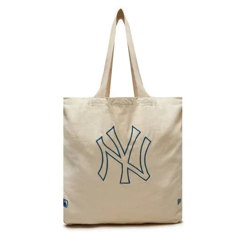 Сумка New Era Mlb Canvas Tote Entry Nyy Handbag 60503761 Beige