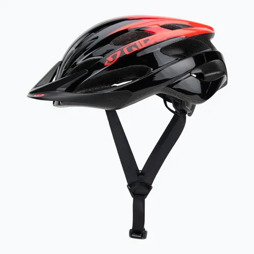 Kask rowerowy dziecięcy Giro Raze Jr matte black vermillion