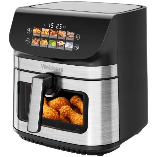 Air Fryer Frytkownica beztłuszczowa WEBBER AF801 8.8 l z 10 automatycznymi programami