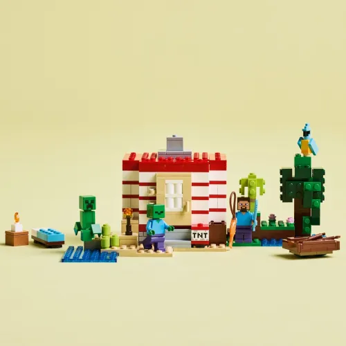 LEGO Klocki Minecraft 21275 Dom TNT w dżungli