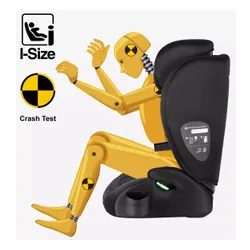 Fotelik samochodowy TULANO Joy 20 I-Size 100-150 cm (15-36 kg) Czarny