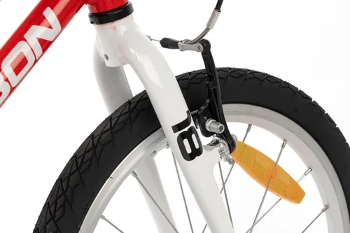 Rower dziecięcy KARBON Superlight Automatic 18 cali dla chłopca Czerwony