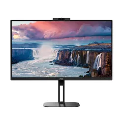 Monitor AOC Q27V5CW/BK z kamerą internetową 27" 2K IPS 75Hz 1ms