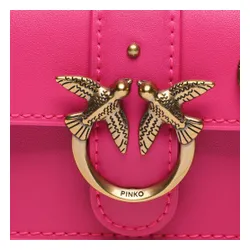Pinko dragoste un micro sac C 100064 A0f1 Roz Pinko / antic N17Q