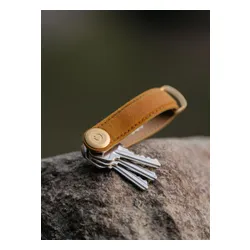 Etui organizer na klucze Orbitkey Waxed Canvas - golden sand