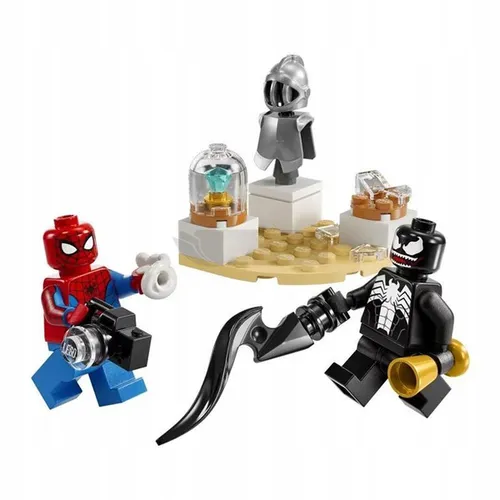 LEGO MARVEL 30707 Napad Venoma na muzeum POLYBAG, zestaw dla dzieci +6 lat