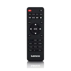Wieża Lenco MC-250 24W Wi-Fi Bluetooth Radio FM, DAB+, Internetowe Czarny