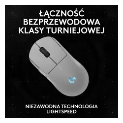 Myszka gamingowa Logitech G Pro 2 Lightspeed Biały