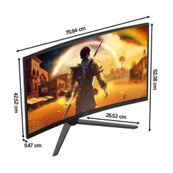 Monitor AOC C32G42ZE 31.5" 1920x1080px 260Hz 0.3 ms [MPRT] Curved