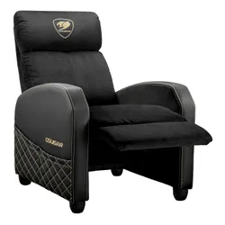 Sofa gamingowa COUGAR Elite Czarno-złoty