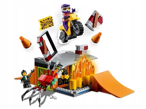 LEGO CITY 60293 PARK KASKADERSKI zestaw klocków dla dzieci +5 lat
