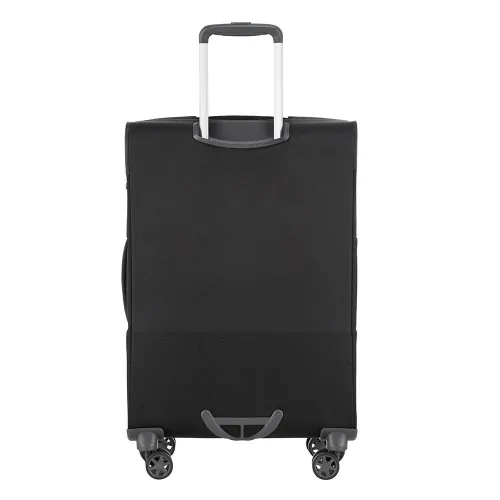 Walizka średnia poszerzana Popsoda Samsonite - black