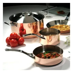 DE BUYER Inocuivre Tradition Standard 24 cm miedziana - patelnia miedziana