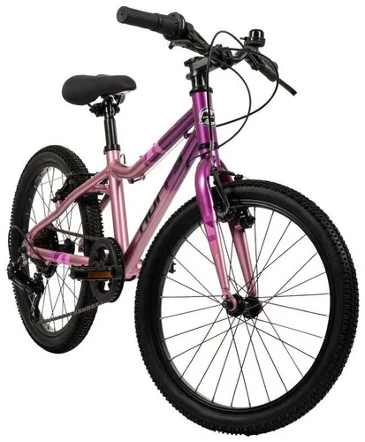 Rower dziecięcy HUFFY Literide Junior 20 cali dla dziewczynki Różowo-fioletowy