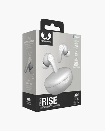 Беспроводные наушники Fresh ' N Rebel Twins Rise ANC Bluetooth 5.3 Ice Grey