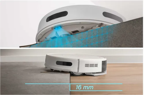 Robot sprzątający Sencor SRV 4150WH Funkcja mopowania 65dB