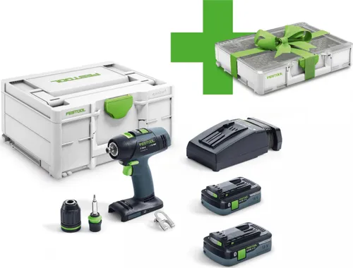 Festool T 18+3 HPC 4.0 Akülü Tornavida ve-Plus Festool