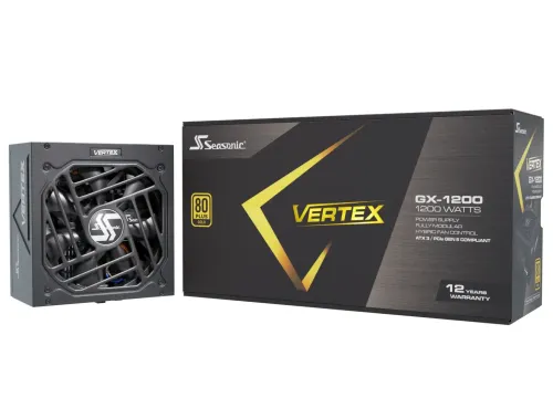 Zasilacz Seasonic Vertex GX-1200 1200W 80+ Gold Czarny