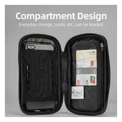 Torba rowerowa na kierownicę Rockbros 301101770001 WP Bike Phone Bag for 6.7" black