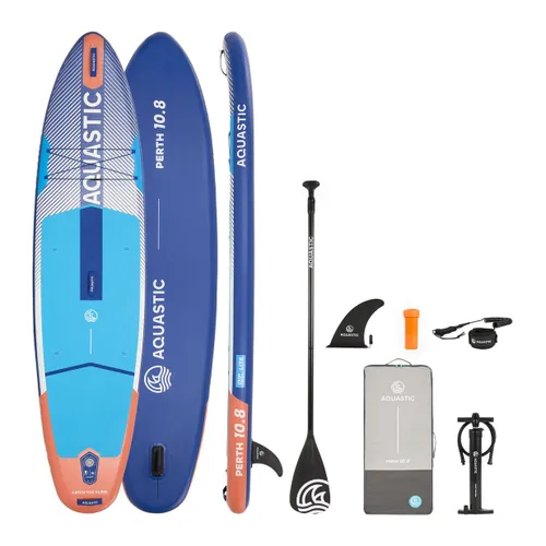 Deska SUP AQUASTIC Perth 10'8" allround niebieski