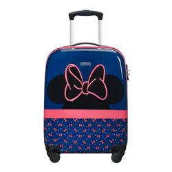 Walizka kabinowa Samsonite Disney Ultimate 2.0 Spinner - Minnie neon