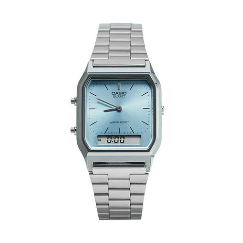 Часы Casio Vintage Maxi AQ-230a-2a1mqyes Silver/Blue