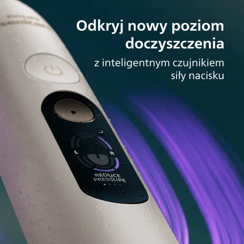 Szczoteczka soniczna PHILIPS Sonicare 8000 DiamondClean HX8311/11 Biały