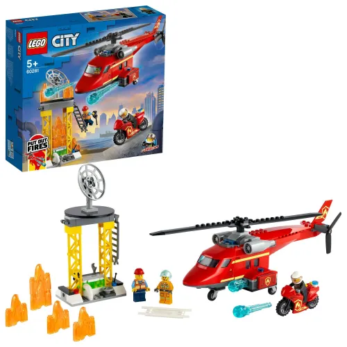 LEGO City Strażacki helikopter ratunkowy 60281