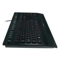 Klawiatura Logitech K280E OEM przewodowa 100% (full-size) czarna