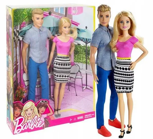 Lalka Barbie i Ken zestaw DLH76
